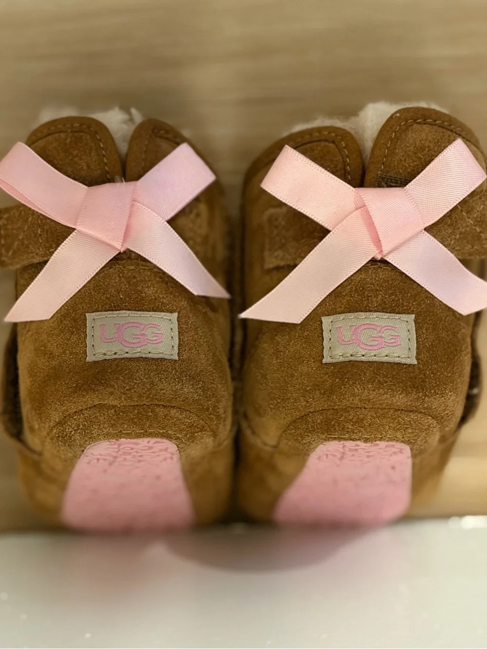 UGG Jesse Bow II Boot Infants Chestnut 6-12 months Small